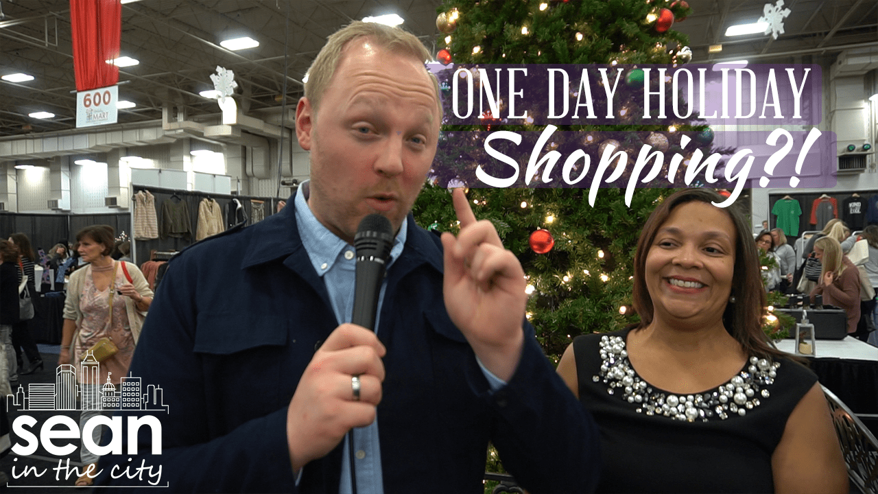 Sean Copeland at the 2019 Holiday Mart.