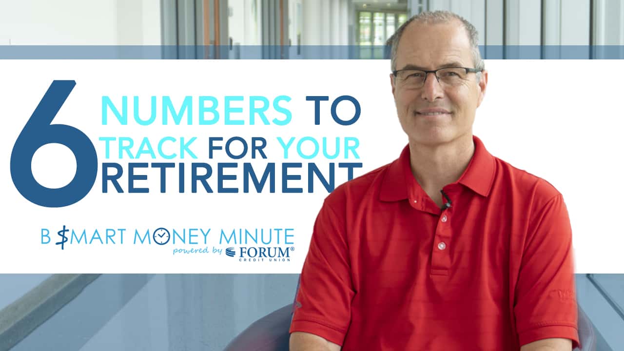 6 Numbers to track for retirement, man smiling