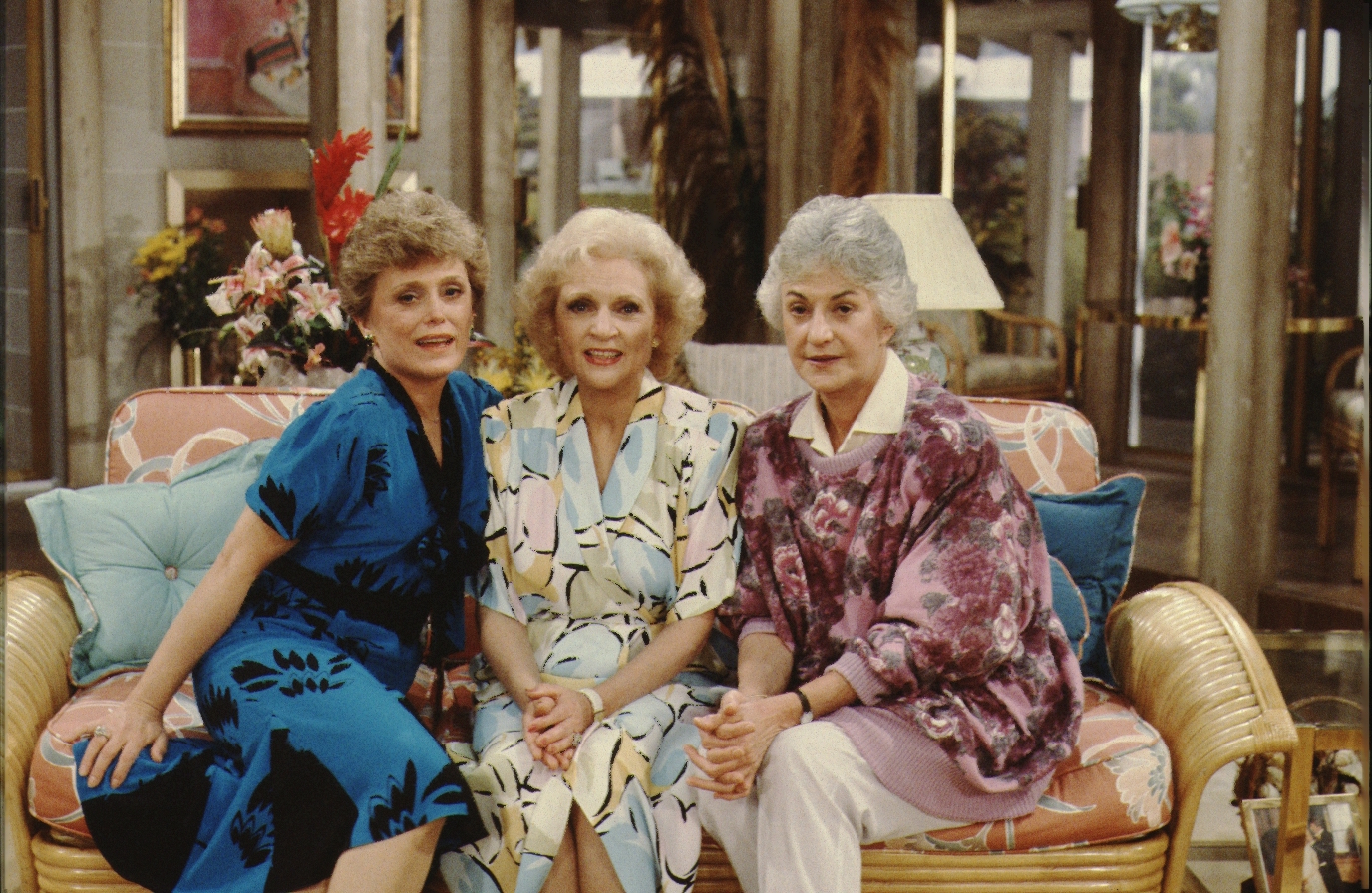 Golden Girls On Set In The Living Room