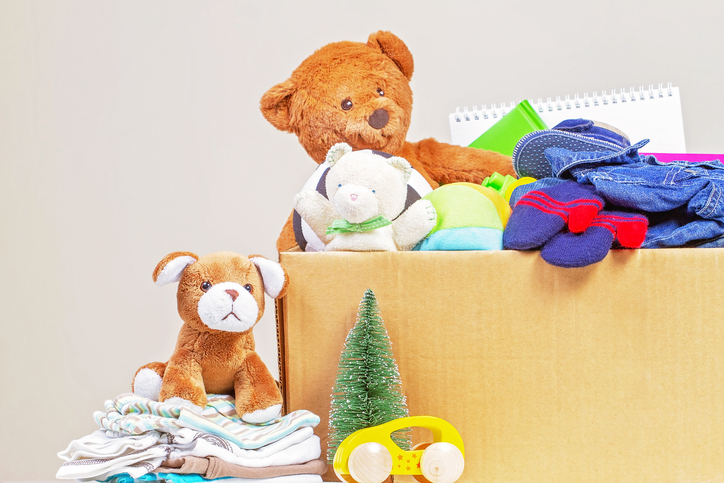 Close-Up Of Stuffed Toy Against White Background