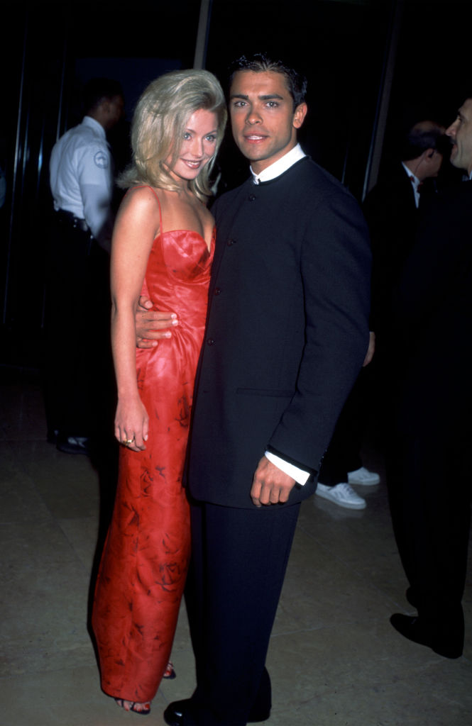 Actress Kelly Ripa and Actor Mark Consuelos